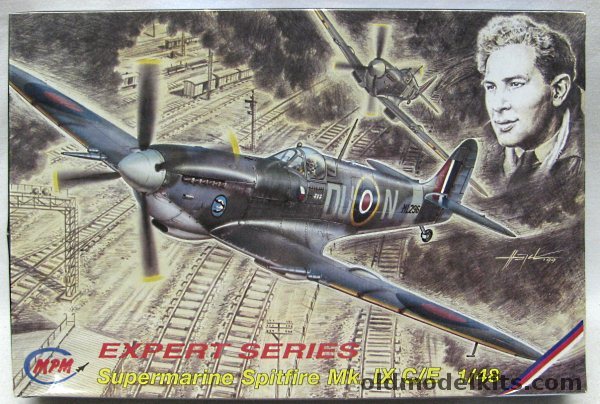 MPM 1/48 Supermarine Spitfire Mk. IX/ C/E - Expert Series - RAF (two aircraft) / Polish / Czech / Israeli, 48040 plastic model kit